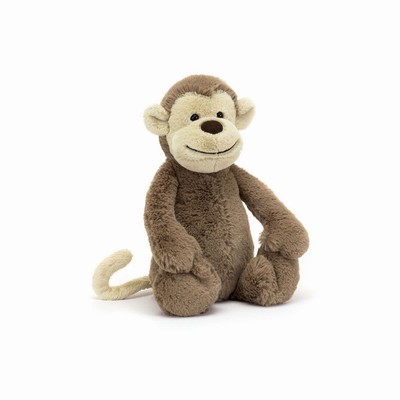 Jellycat Bashful Monkey New Zealand | JXYRP9570